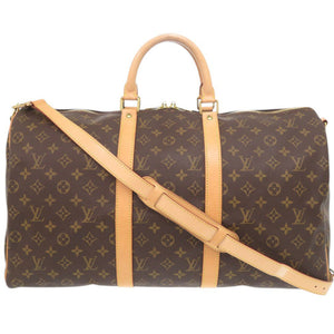 美品 ルイ ヴィトン キーポルバンドリエール50 モノグラム M41416 ボストンバッグ LV 0102【中古】LOUIS VUITTON