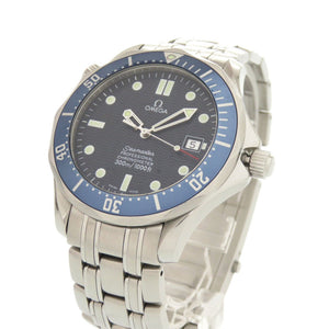オメガ シーマスター 300 2531.80 ネイビー SS 自動巻き 腕時計 0105【中古】OMEGA