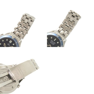 オメガ シーマスター 300 2531.80 ネイビー SS 自動巻き 腕時計 0105【中古】OMEGA