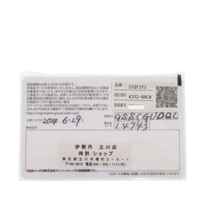 新品同様 セイコー グランドセイコー ヘリテージコレクション 16Pダイヤ 4J52-0AC0/STGF373 SS ブラック 黒文字盤 クオーツ 腕時計 0117【中古】SEIKO