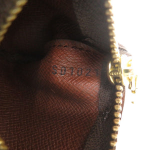 美品 ルイ ヴィトン ポシェットクレ モノグラム M62650 コインケース 財布 LV 0158 【中古】 LOUIS VUITTON