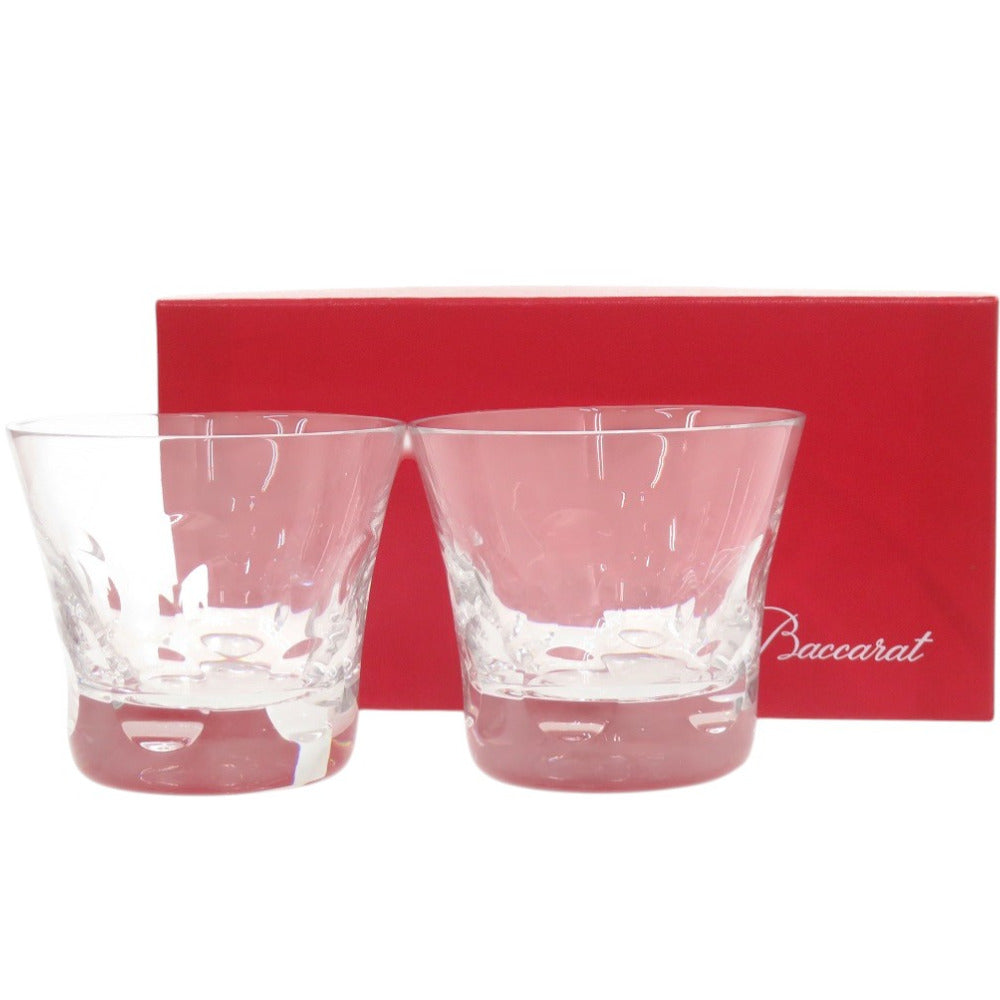 未使用 バカラ ペアグラス クリスタル クリア 0163【中古】Baccarat