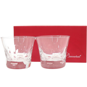 未使用 バカラ ペアグラス クリスタル クリア 0163【中古】Baccarat