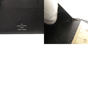 美品 ルイ ヴィトン アジェンダMM R20222 タイガ ブラック 手帳カバー 黒 LV 0167【中古】LOUIS VUITTON
