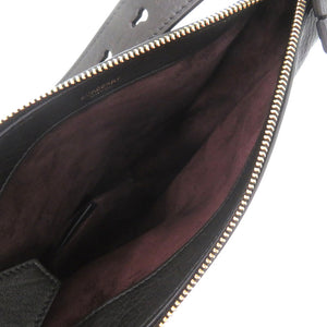新品同様 バーバリー スモール ナイトバッグ 3077553 レザー メタル ブラック 黒 ショルダーバッグ 0193【中古】BURBERRY