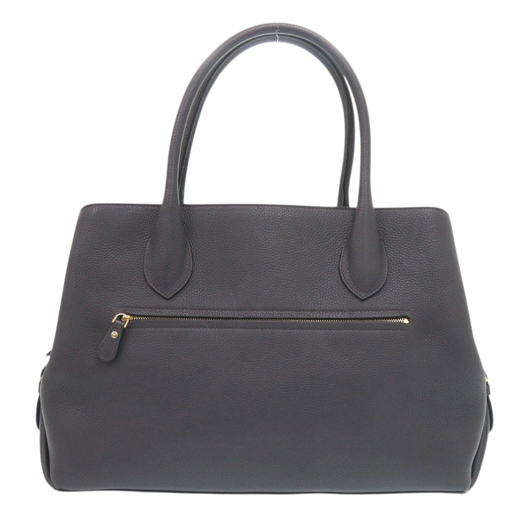 美品 サルヴァトーレフェラガモ レザー グレー トートバッグ 0194【中古】Salvatore Ferragamo