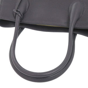 美品 サルヴァトーレフェラガモ レザー グレー トートバッグ 0194【中古】Salvatore Ferragamo