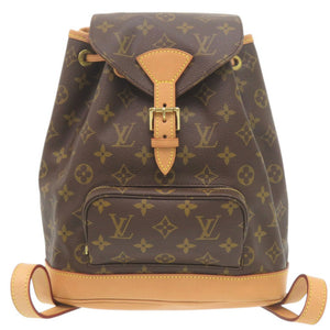 美品 ルイ ヴィトン モンスリMM モノグラム M51136 リュック デイパック LV 0279【中古】LOUIS VUITTON