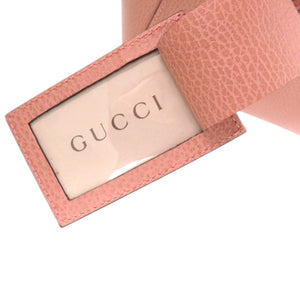 美品 グッチ スウィング 368827 198879 レザー ピンク ハンドバッグ 0342【中古】GUCCI