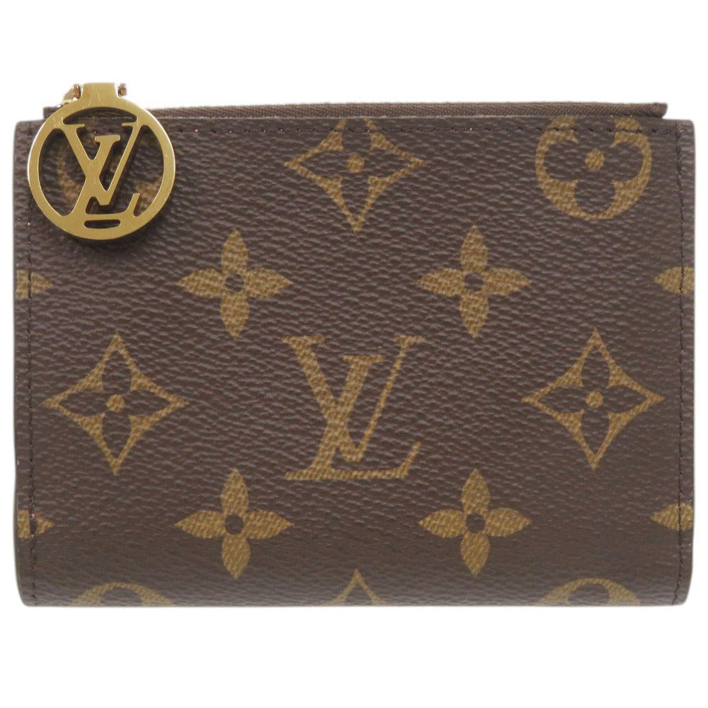 美品 ルイ ヴィトン ポルトフォイユ リサ モノグラム M25692 IC ウジェニーピンク 二つ折り財布 LV 0366【中古】LOUIS VUITTON