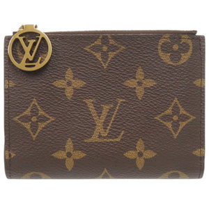 美品 ルイ ヴィトン ポルトフォイユ リサ モノグラム M25692 IC ウジェニーピンク 二つ折り財布 LV 0366【中古】LOUIS VUITTON