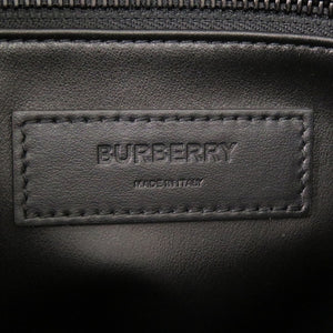 美品 バーバリー タイガープリント 2WAY PVC/レザー オレンジ/ブラック トートバッグ 0456【中古】BURBERRY