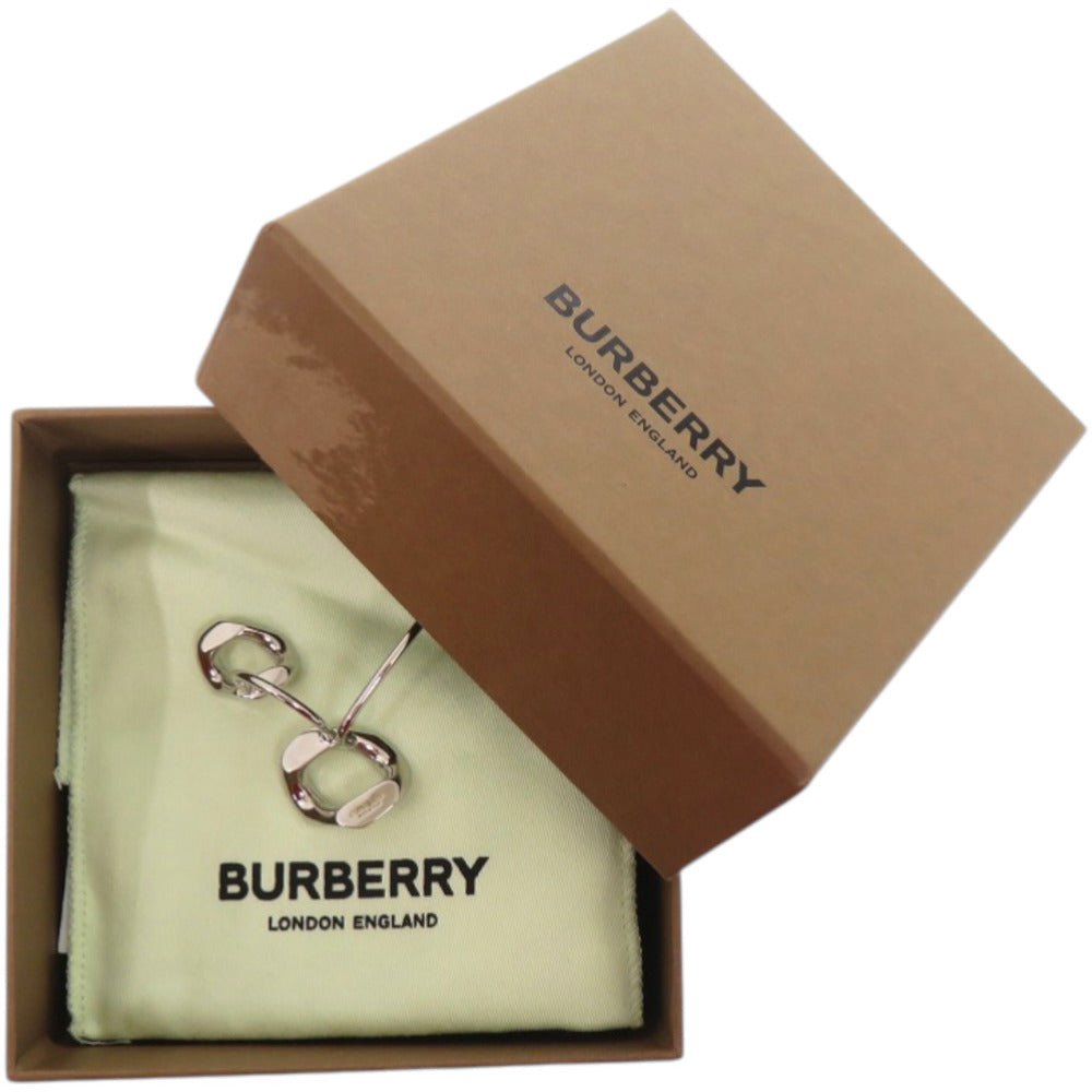 未使用品 バーバリー チェーンリンク メタル 約10~11号 シルバー リング 指輪 0481【中古】BURBERRY
