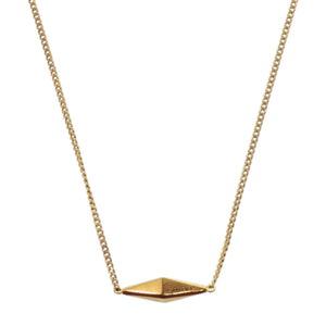 美品 ジミーチュウ ダイヤモンド ファイン チェーン DIAMONDFINECHAINMFQ 真鍮 ゴールド ネックレス 0485【中古】JIMMY CHOO