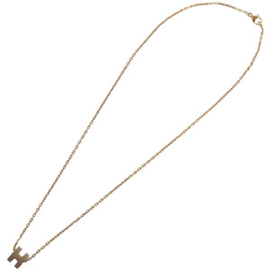 新品同様 エルメス ミニポップアッシュ メタル マロングラッセ ネックレス 0488【中古】HERMES