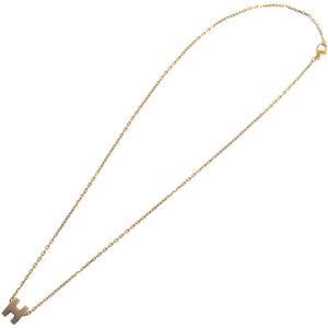 新品同様 エルメス ミニポップアッシュ メタル マロングラッセ ネックレス 0489【中古】HERMES