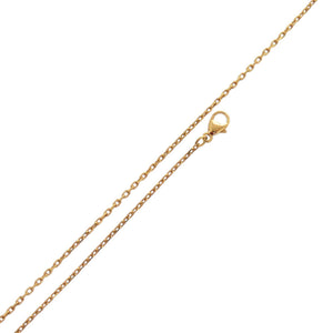 新品同様 エルメス ミニポップアッシュ メタル マロングラッセ ネックレス 0489【中古】HERMES