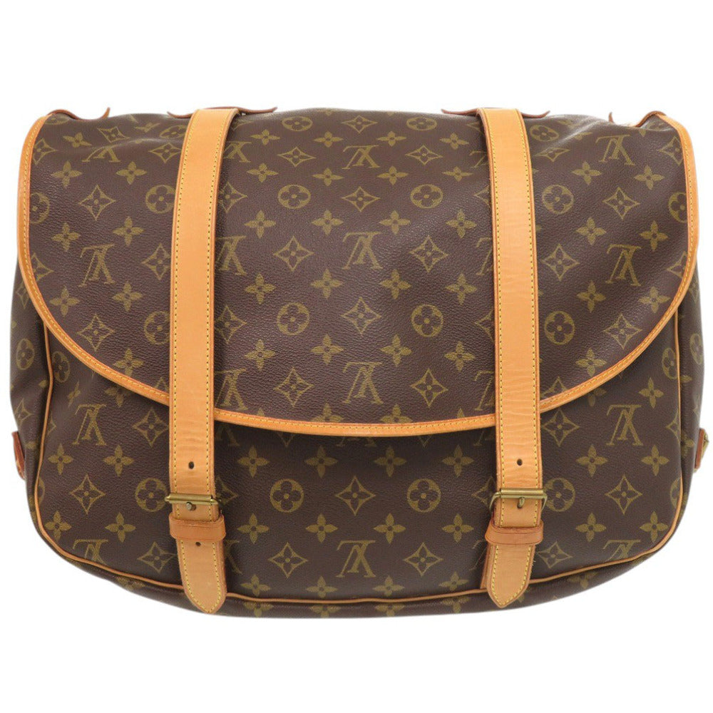 ルイ ヴィトン ソミュール43 モノグラム M42252 ショルダーバッグ LV 0501【中古】LOUIS VUITTON