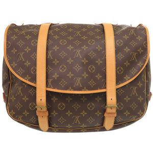 ルイ ヴィトン ソミュール43 モノグラム M42252 ショルダーバッグ LV 0501【中古】LOUIS VUITTON