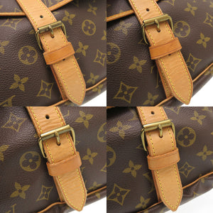 ルイ ヴィトン ソミュール43 モノグラム M42252 ショルダーバッグ LV 0501【中古】LOUIS VUITTON