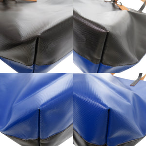 美品 マルニ バイカラー SHMQ0000A3 P2382 PVC 牛革 ブラック 黒 トートバッグ 0507【中古】MARNI
