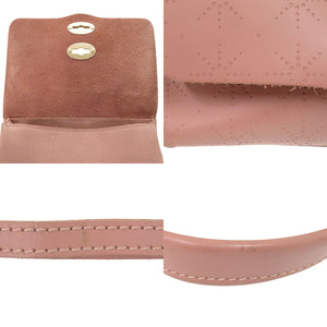 ザネラート ポスティーナ デイリー ベビー POSTINA DAILY BABY 星型 2Way ショルダーバッグ 34197249 ゴールド金具 レザー ピンク ハンドバッグ 0529【中古】ZANELLATO