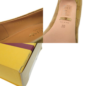未使用 グッチ adidas アディダス コラボ 702221 サイズ36 GGクリスタル ブラウン ハイヒール パンプス 0532【中古】GUCCI
