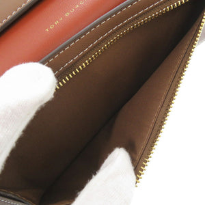 美品 トリーバーチ T Slim Wallet レザー ブラック 長財布 黒 0564【中古】Tory Burch