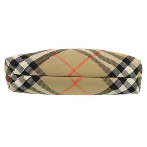 新品同様 バーバリー ノバチェック 8096210 ナイロン レザー ブラウン ショルダーバッグ 0567【中古】BURBERRY