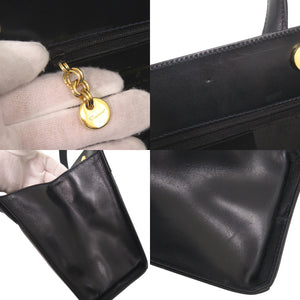 美品 サルヴァトーレフェラガモ ヴァラリボン レザー ネイビー 2WAY ハンドバッグ ショルダーバッグ 0568【中古】Salvatore Ferragamo