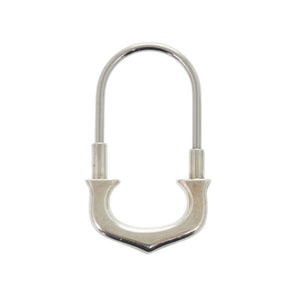 カルティエ Cモチーフ シルバー925 キーリング キーホルダー 0576【中古】CARTIER