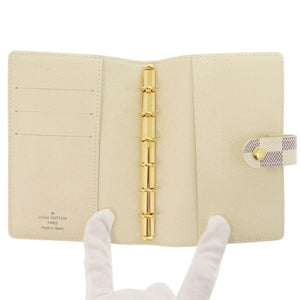 ルイ ヴィトン アジェンダPM ダミエ アズール R20706 手帳カバー LV 0584【中古】LOUIS VUITTON