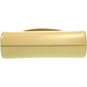 新品同様 ジルサンダー Cannolo Small カンノーロ スモール レザー ライトイエロー 黄 ショルダーバッグ 0614【中古】JIL SANDER