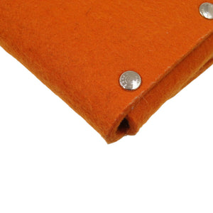 美品 エルメス トランプケース エテュイカルトGM フェルト オレンジ 小物 0625【中古】HERMES