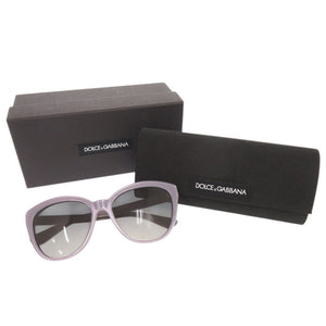 美品 ドルチェアンドガッバーナ プラスチック パープルグレー サングラス 0630【中古】DOLCE&GABBANA