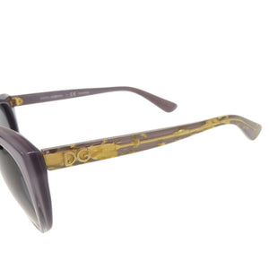 美品 ドルチェアンドガッバーナ プラスチック パープルグレー サングラス 0630【中古】DOLCE&GABBANA