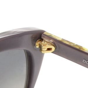 美品 ドルチェアンドガッバーナ プラスチック パープルグレー サングラス 0630【中古】DOLCE&GABBANA