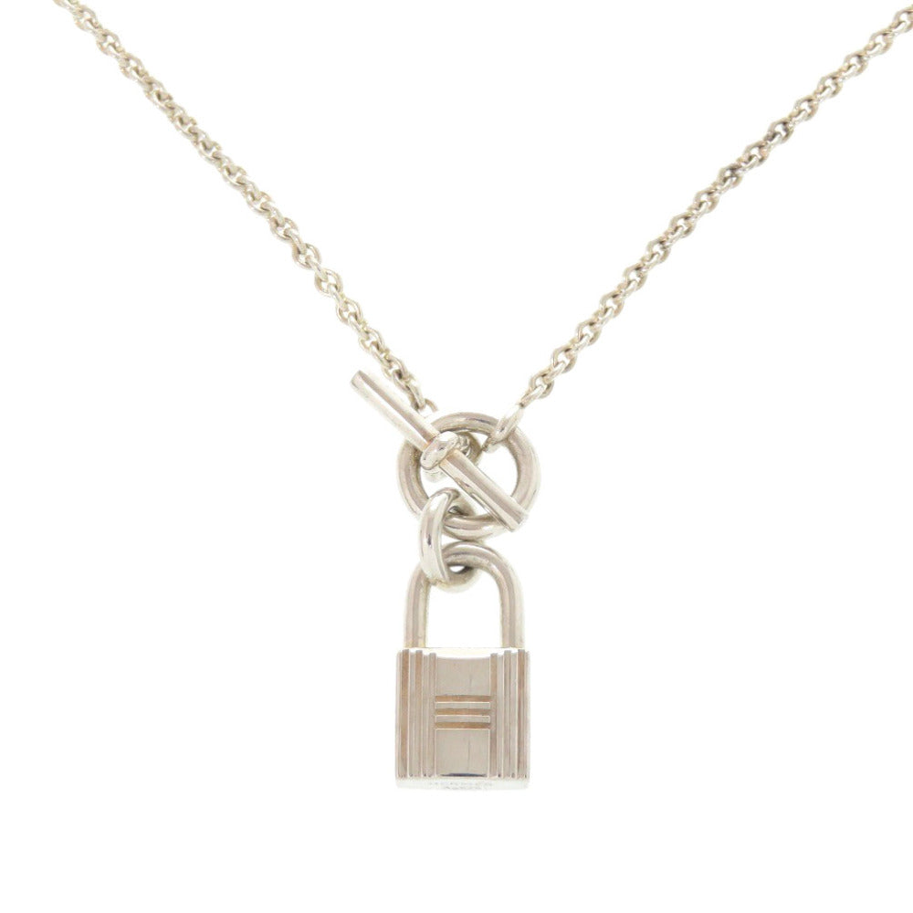 エルメス アミュレット カデナ ネックレス シルバー925 0669【中古】HERMES