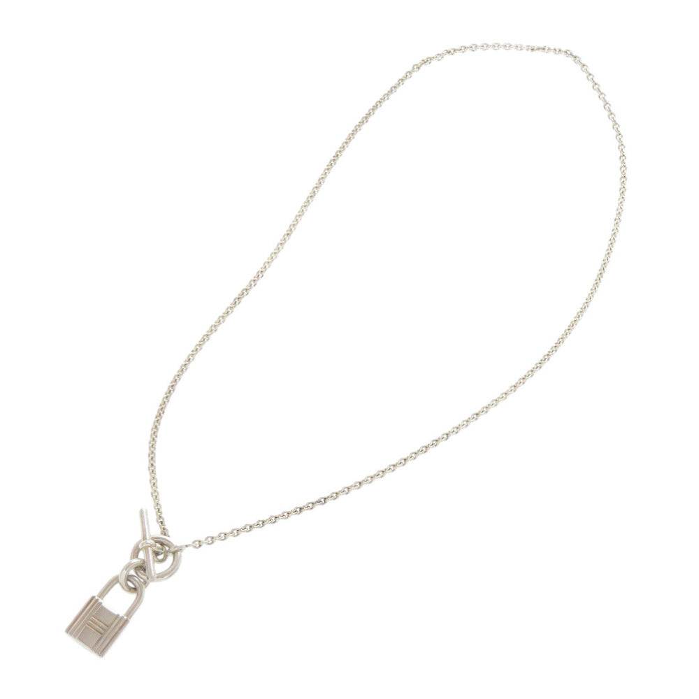 エルメス アミュレット カデナ ネックレス シルバー925 0669【中古】HERMES