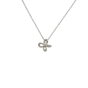 新品同様 ミキモト パール4.1mm K18WG ネックレス ホワイトゴールド 真珠 ジュエリー 0675【中古】MIKIMOTO