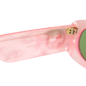 美品 グッチ インターロッキングG GG0517S プラスチック ピンク サングラス 0698【中古】GUCCI