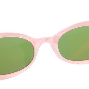美品 グッチ インターロッキングG GG0517S プラスチック ピンク サングラス 0698【中古】GUCCI