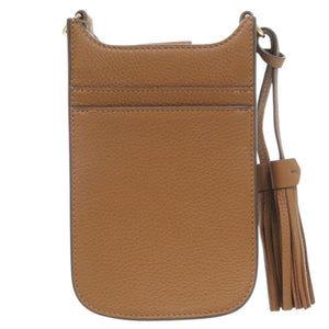 新品同様 トリーバーチ THEA CELLPHONE CROSSBODY レザー ブラウン ショルダーバッグ 茶 0710【中古】Tory Burch