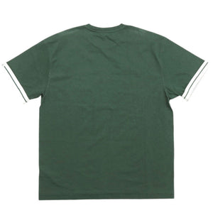 未使用品 バーバリー サイズM コットン グリーン 半袖Tシャツ 緑 0720【中古】BURBERRY メンズ
