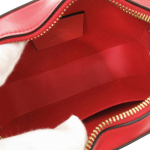 美品 クリスチャンルブタン ルビルゥ レザー レッド ショルダーバッグ 赤 0815【中古】Christian Louboutin