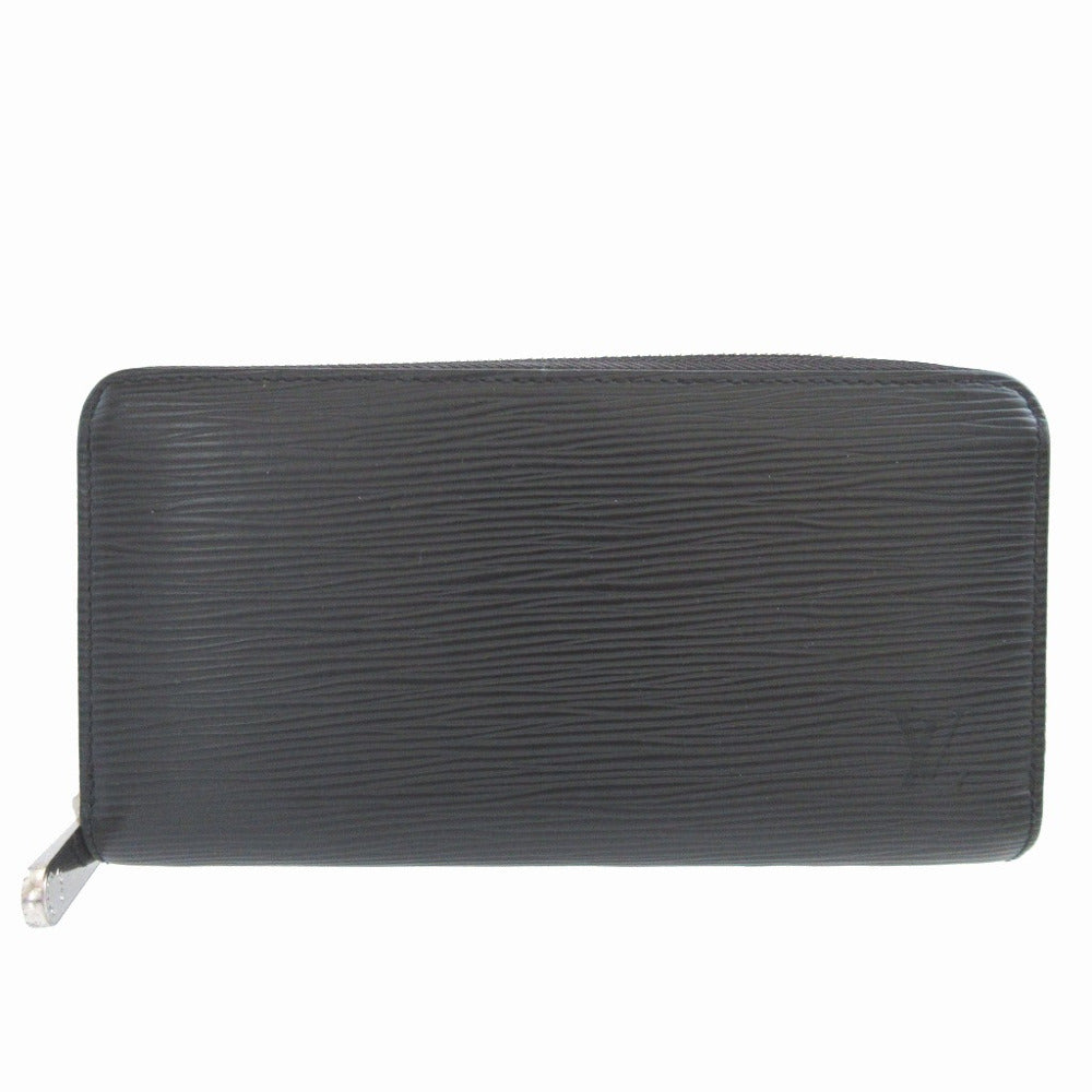 ルイヴィトン M61857 エピ ジッピーウォレット LV ブラック 黒 ラウンドファスナー長財布 財布 0846【中古】LOUIS VUITTON