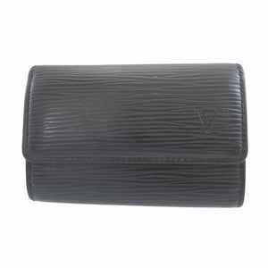 ルイヴィトン M63812 エピ LV ブラック 黒 6連 キーケース 0847【中古】LOUIS VUITTON