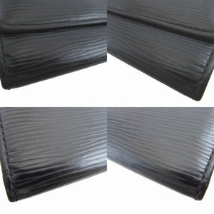 ルイヴィトン M63812 エピ LV ブラック 黒 6連 キーケース 0847【中古】LOUIS VUITTON