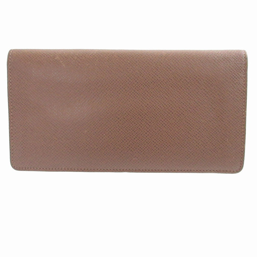 美品 ルイヴィトン M32578 タイガ ポルトフォイユ ブラザ グリズリ LV 2つ折り長財布 財布 0865【中古】LOUIS VUITTON