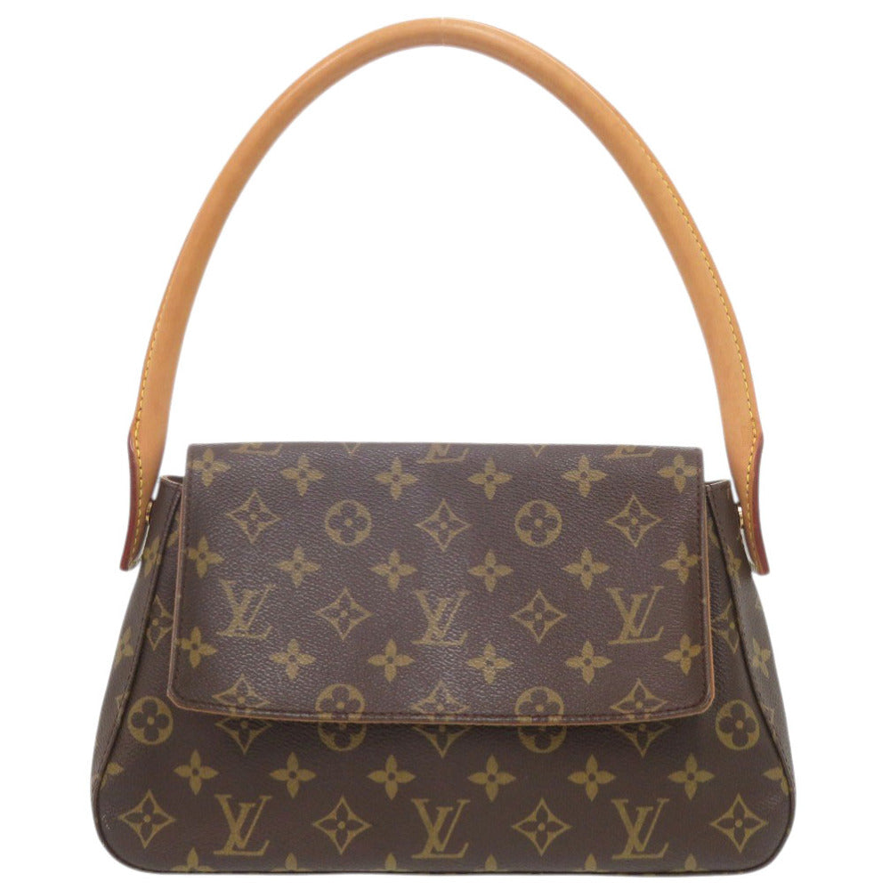 ルイ ヴィトン ミニルーピング モノグラム M51147 ハンドバッグ LV 0868【中古】LOUIS VUITTON